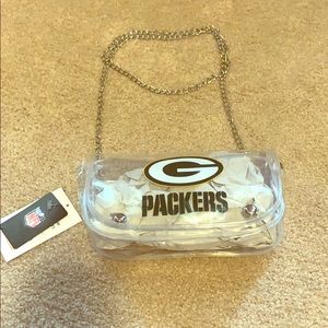 Clear Green Bay Packers Stadium Bag